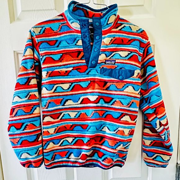 Kids Patagonia Fleece Pullover - Picture 1 of 4